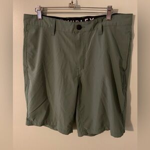 Men’s Hurley hybrid shorts olive green 34